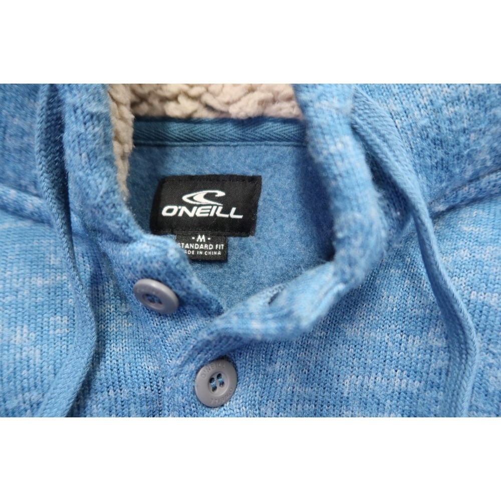 O'Neill Hoodie Hooded Sweater Sweatshirt Men's Size M Blue - Picture 4 of 9